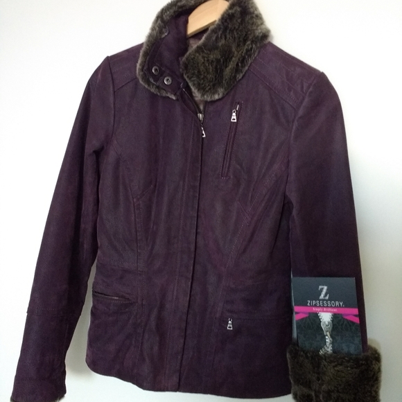 Danier suede jacket - Picture 2 of 11